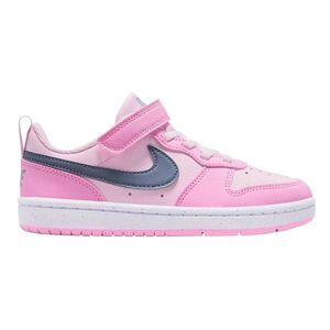 Nike Childrens/Kids Court Borough Sneakers / Pink/Gray